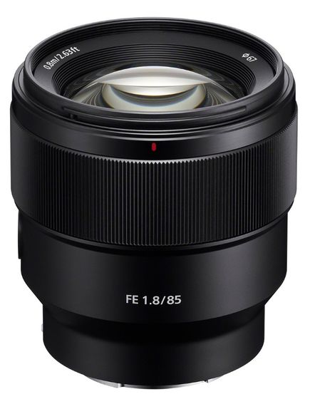 Sony 85 mm F1.8 – vorläufige Produktabbildung